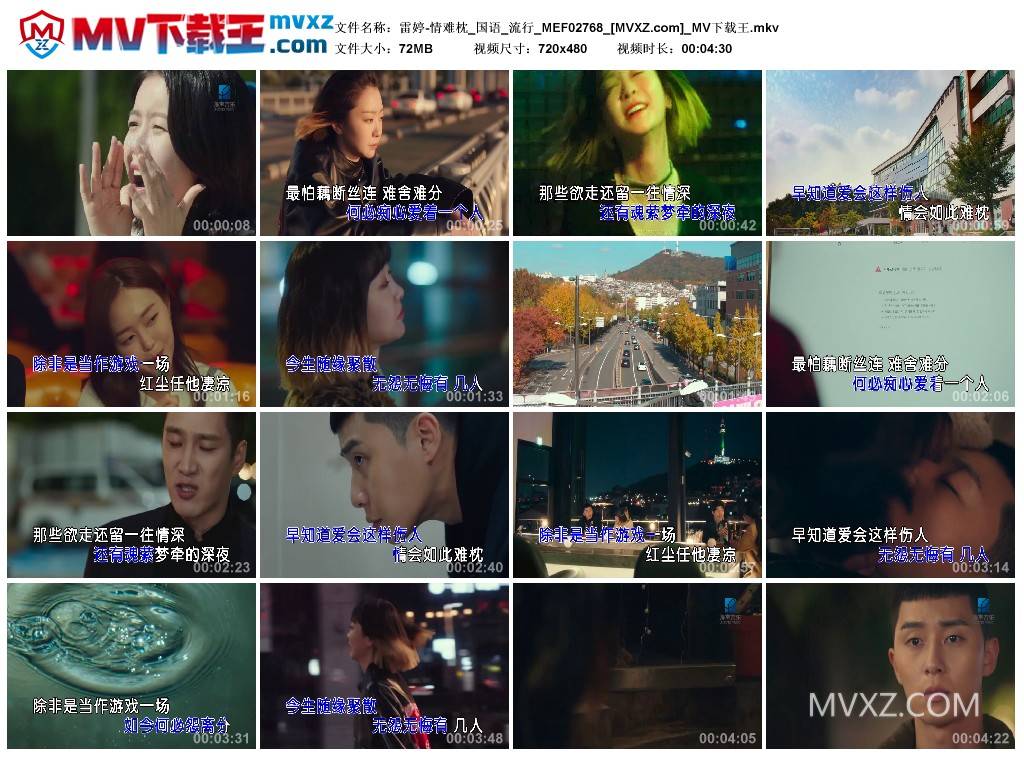 雷婷-情难枕_国语_流行_MEF02768